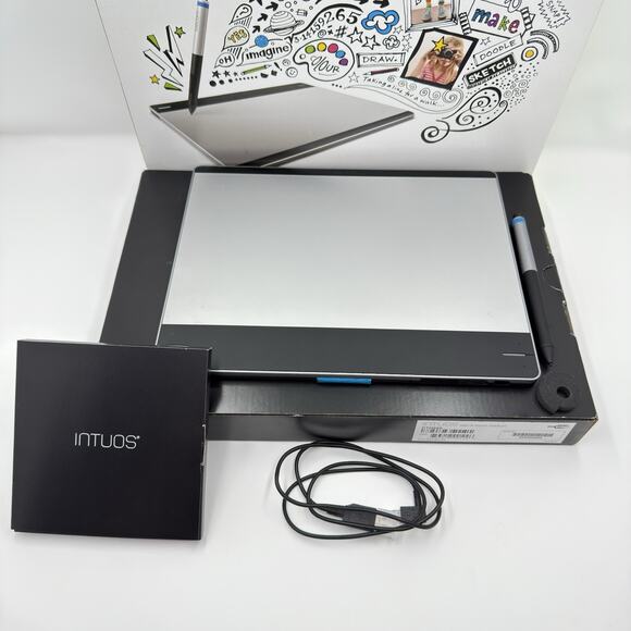 Wacom Intuos CTH-680 Creative Pen & Touch Tablet With Box Tested - Picture 7 of 13